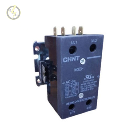مینی کنتاکتور دو پل 25 آمپر AC چنت مدل NCK3-2P