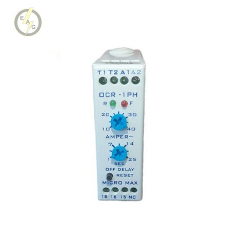 کنترل بار تکفاز کتابی میکرو مکس مدل KTB - DCR - 1PH