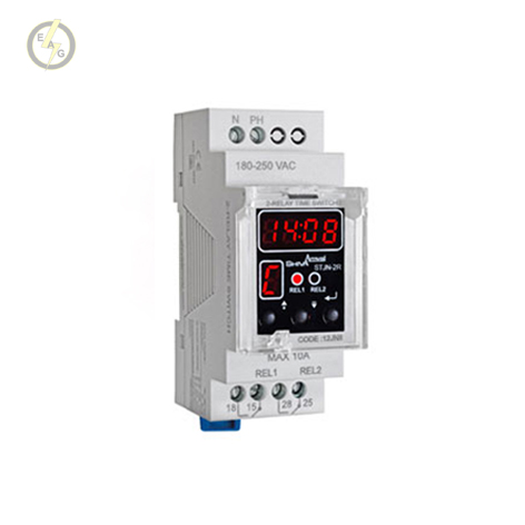 ساعت فرمان دو رله ای ( سری N ) شیوا امواج کد 12JN5