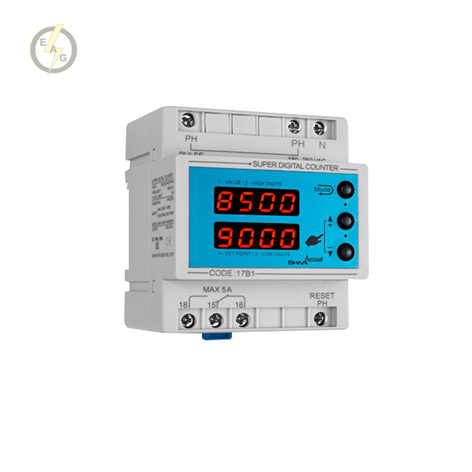 شمارنده دیجیتال ( کانتر ) شیوا امواج کد 17B1