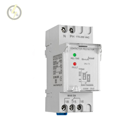 محافظ کنتاکتور ( کنترل فاز تک فاز ) ( سری N ) شیوا امواج کد 20JN2