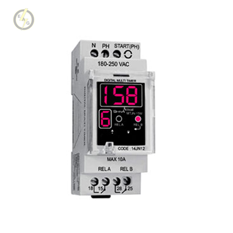 تایمر همه کاره ( مولتی تایمر ) ( سری N ) شیوا امواج کد 14JN12