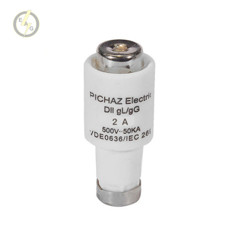 فیوز فشنگی ( بوکس ) سایز DII ( 2 تا 25 ) آمپر پیچاز الکتریک