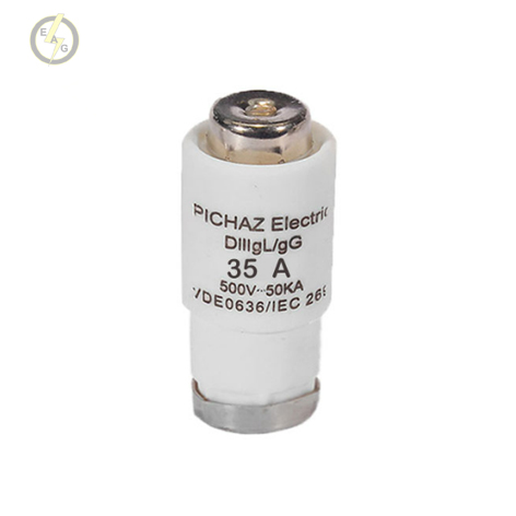 فیوز فشنگی ( بوکس )  سایز DIII ( 35 تا 63 ) آمپر پیچاز الکتریک