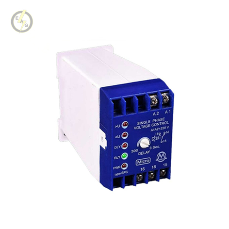 رله کنترل فاز T با منبع تغذیه ترانسی میکرو مکس