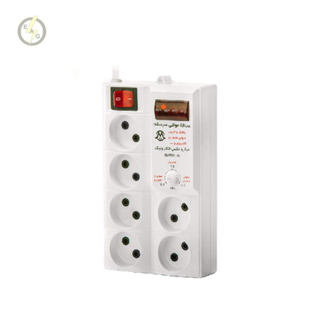 محافظ سوپر آنالوگ شش خروجی میکرو مکس مدل  6L-AP