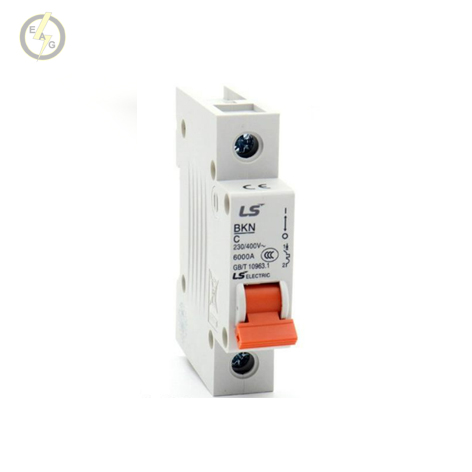کلید مینیاتوری تک پل 50 آمپر LS - مدل  BKN 1PC50A