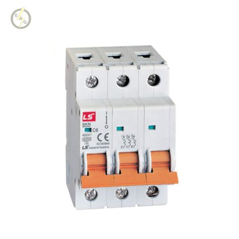 کلید فیوز مینیاتوری سه پل 4 آمپر LS - مدل BKN 3P C4A