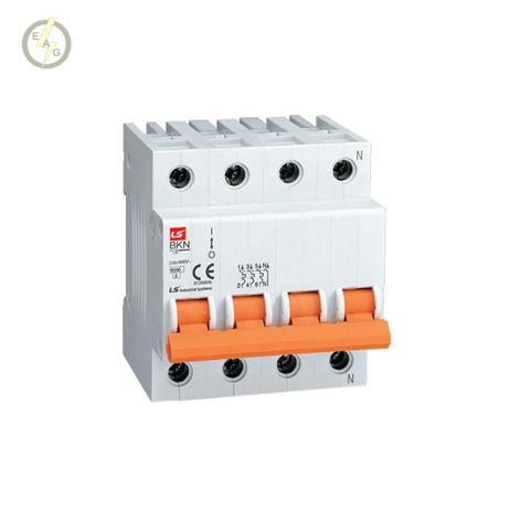 کلید فیوز مینیاتوری چهار پل 20 آمپر LS - مدل BKN 4P C20A