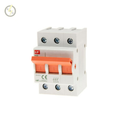 کلید خشک ایزولاتور سه پل 50 آمپر LS مدل BKD 3P 50A