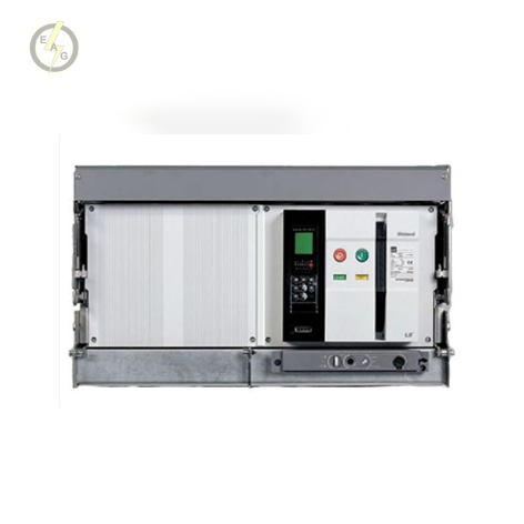 کلید هوایی ( متاسل ) فیکس  3 پل 5000 آمپر با بوبین قطع ، وصل ، موتور LS  مدل AS50F350H M2D2D2AXAG5