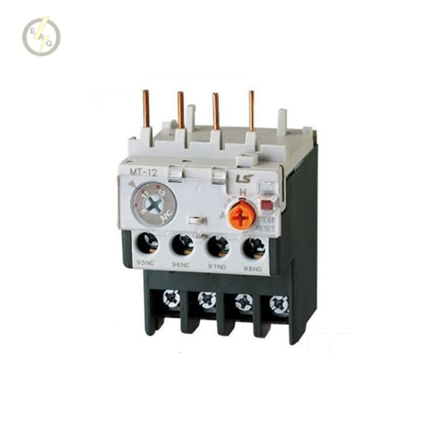 بی متال برای کنتاکتور 6 آمپر LS تنظیم جریان 2/5 تا 4 مدل MT-12/3H - 2.5~4