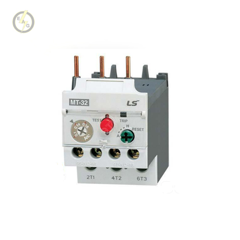 بی متال برای کنتاکتور 9 الی 40 آمپر LS تنظیم جریان 0/63 تا 1 مدل MT-32/3H - 0.63~1