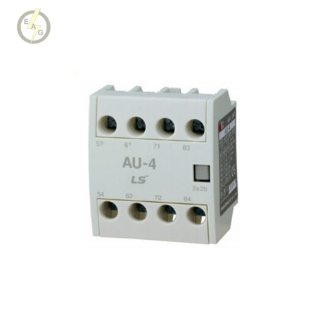 کنتاکت کمکی دو باز و دو بسته - نصب از رو برای کنتاکتورهای 6 الی 150 آمپر LS مدل 2NO+2NC)UA-4)