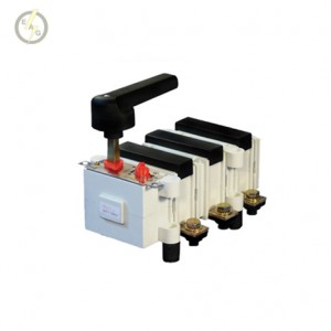 کلید فیوز قابل قطع زیر بار بدون فیوز دسته معمولی 400 آمپر زاویر مدل ZTS 01-400A