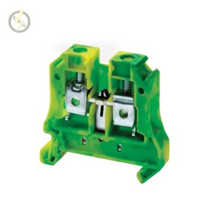 ترمینال ریلی سری پیچی ارت سایز 2/5 رعد مدل  RETN 2/5