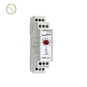 ترموستات تابلویی فن ( سری M ) شیوا امواج کد 15M1