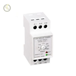 رله تایمر صنعتی مینیاتوری میکرو مکس مدل  MNT - T101