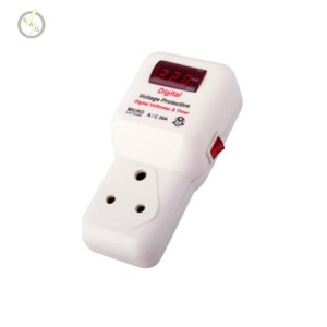 محافظ کولر گازی سه شاخه ارت دار دیجیتال بدون کابل میکرو مکس مدل DVP-3PIN