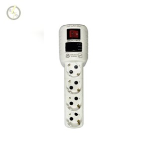 محافظ چهار خروجی دیجیتال سفید با کابل 2 متری ارت دار میکرو مکس مدل  4LD-MAX