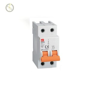 کلید فیوز مینیاتوری دو پل 25 آمپر LS - مدل BKN 1P+N B/ C25A