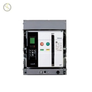 کلید هوایی ( متاسل ) فیکس  3 پل 4000 آمپر با بوبین قطع ، وصل ، موتور LS  مدل AS40E340V M2D2D2AXAG5