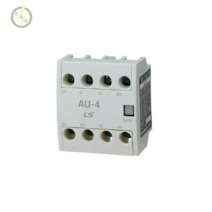 کنتاکت کمکی چهار باز- نصب از رو برای کنتاکتورهای 6 الی 150 آمپر LS مدل 4N0)UA-4)