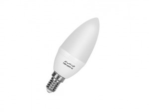 LED شمعی اشکی معمولی 6 وات (مات )(کندل)