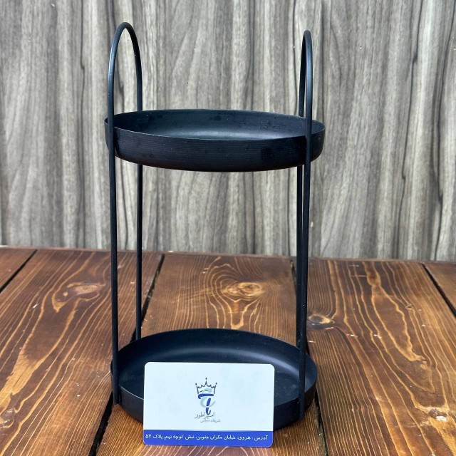 ظرف ۲طبقه گرد کوچک