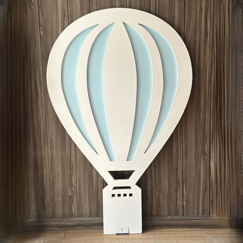 بالن چوبی آبی کوچک