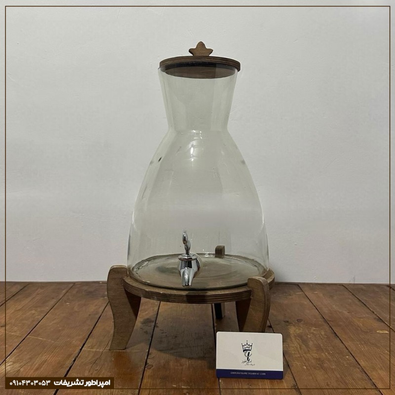 کلمن ۴لیتری چوبی ساده