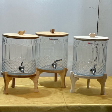 کلمن شیشه ای سه لیتری