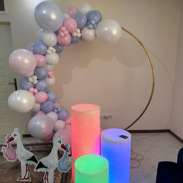 بادکنک آرایی روی حلقه 9