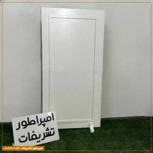 بکگراند مستطیل قابدار سفید