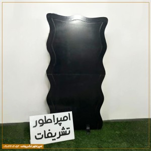 بکگراند موج دار مشکی