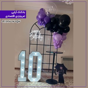 بادکنک آرایی تم ونزدی اقتصادی 
