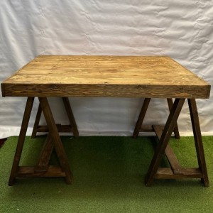 میز بار روستیک چوبی