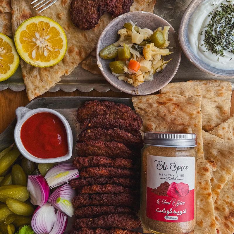 ادویه استیک و گوشت