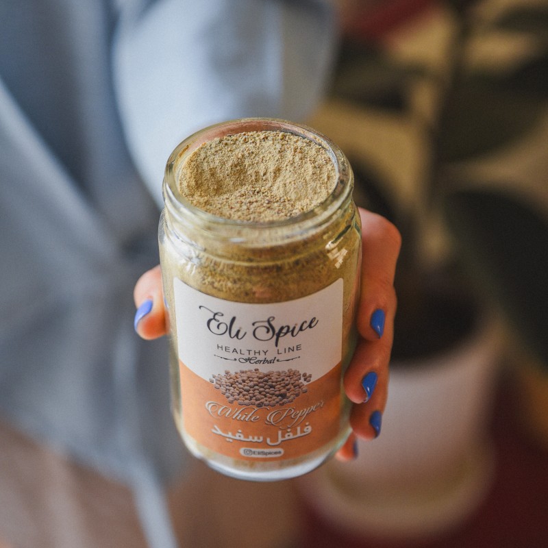 پودر فلفل سفید