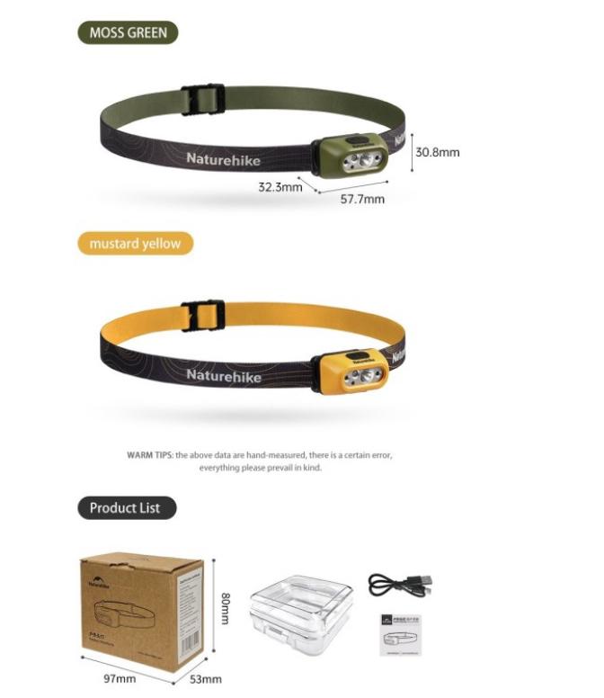 هدلایت نیچرهایک Naturehike CNK2300DQ023