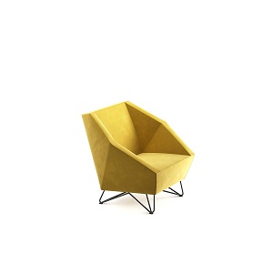 مبل تک نفره هلگر مدل SF-111-01