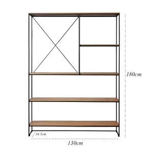 کتابخانه فلزی مدل روماک