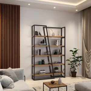 کتابخانه فلزی مدل فُرم