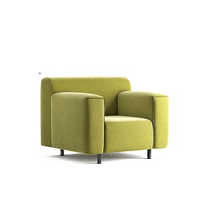 مبل تک نفره هلگر CLOUD مدل SF-108-01