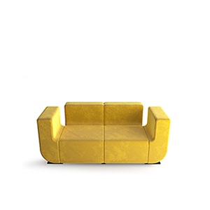 مبل دو نفره هلگر Cute مدل SF-116-02
