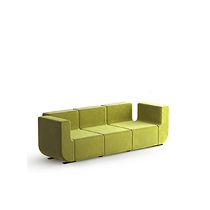 مبل سه نفره هلگر Cute مدل SF-116-03
