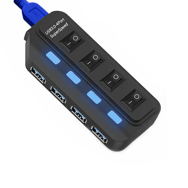 هاب 4 پورت USB 3.0 مدل 2019