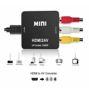 مبدل HDMI به AV مدل Mini