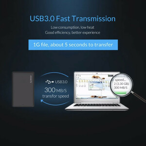 باکس هارد اکسترنال 2.5 اینچی اوریسو مدل 2577U3_USB 3.0