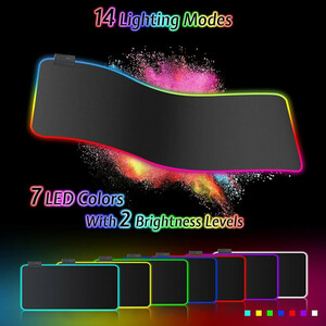 ماوس پد مخصوص بازی مدل FSD-15 RGB-80CM